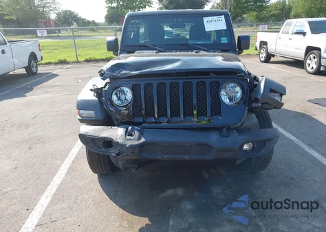 2022 Jeep Wrangler Unlimited Sport 4X4 из США, поврежденный, VIN 1C4HJXDNXNW234973